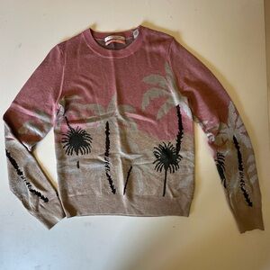 SCOTCH & SODA Tropical Print Light Sweater Size S
